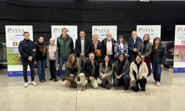 La Comunidad de Madrid colabora un año más en la campaña solidaria de Metro Conectados contigo en apoyo a doce entidades sociales