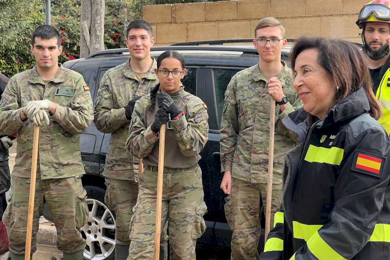 Robles: „Los ciudadanos saben y sienten que nuestros militares son sinónimo de seguridad, protección y esperanza”