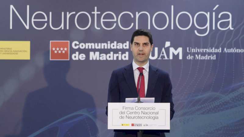 La Comunidad de Madrid firma el convenio para la creación del Consorcio Centro Nacional de Neurotecnología