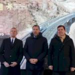 Óscar Puente preside la apertura de los nuevos viaductos de El Castro de conexión vital entre Galicia y Castilla y León