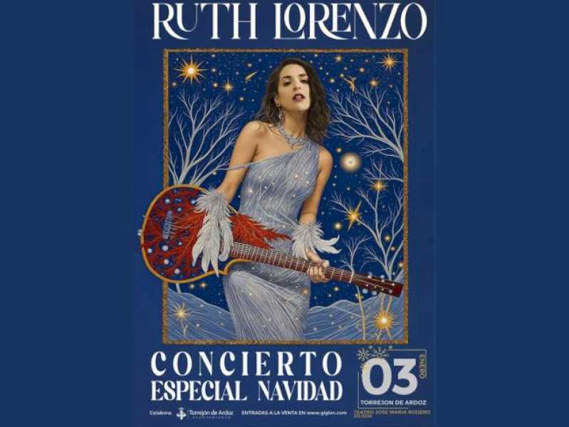 Torrejón – Ruth Lorenzo ofrecerá mañana, viernes, 3 de enero, un Concierto Especial de Navidad en Torrejón de Ardoz y destinará una parte d…