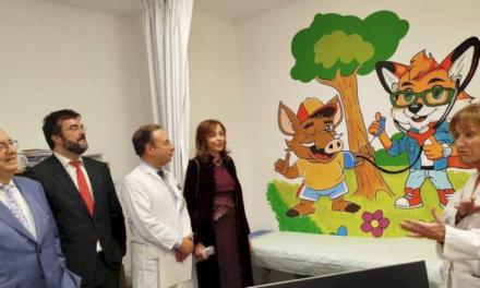 El área de Consultas Externas de Pediatría del Hospital público Puerta de Hierro se renueva