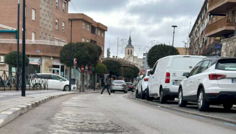 Arganda – Rehabilitamos y reasfaltamos la zona hundida de la Avenida del Ejército de Arganda | Ayuntamiento de Arganda