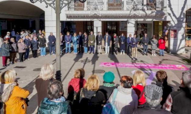 Torrejón – Torrejón de Ardoz ha guardado en la Plaza Mayor un minuto de silencio en homenaje a las víctimas de la violencia de género de 20…