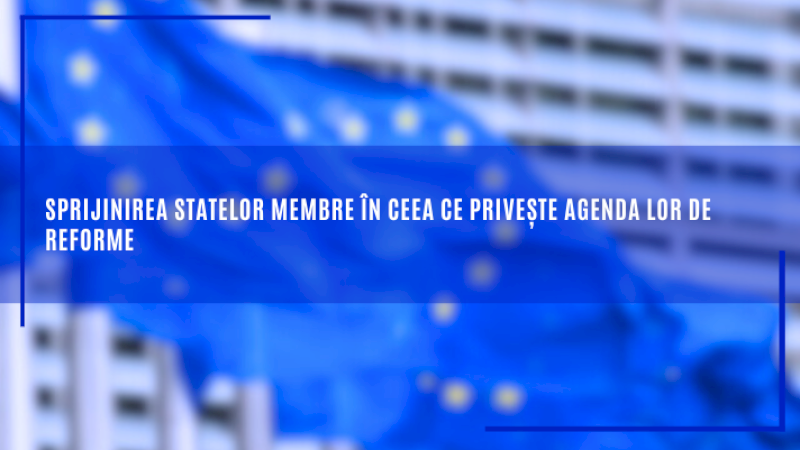 Sprijinirea statelor membre în ceea ce privește agenda lor de reforme