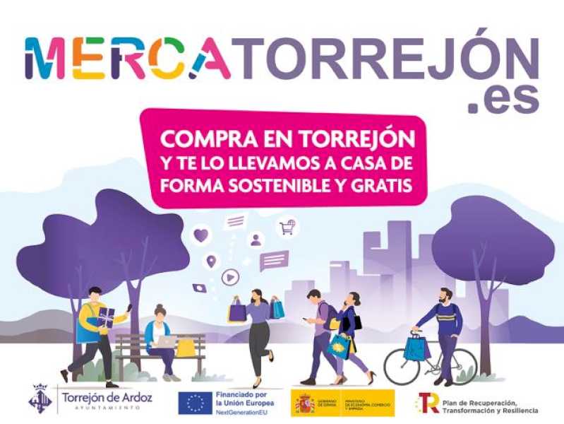 Torrejón – Los torrejoneros pueden hacer sus compras en el pequeño y mediano comercio de Torrejón de Ardoz a través de Internet de manera f…