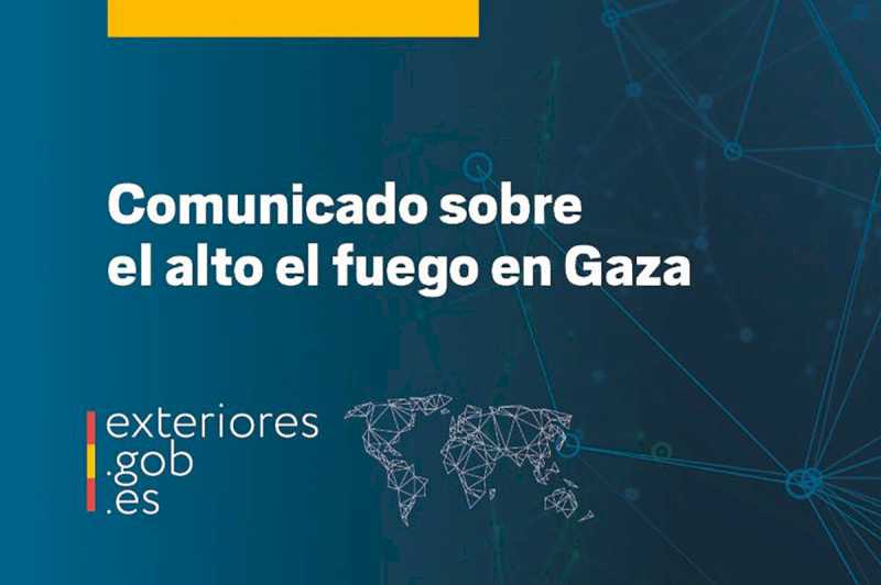 El Gobierno celebra el acuerdo para el alto el fuego entre Israel y Hamás en Gaza