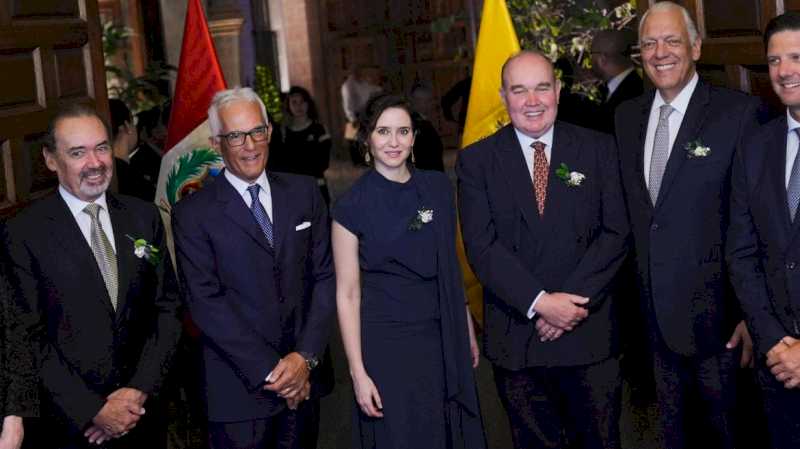 Díaz Ayuso, en la ceremonia de presentación del Patronato-Lima Ciudad de los Reyes