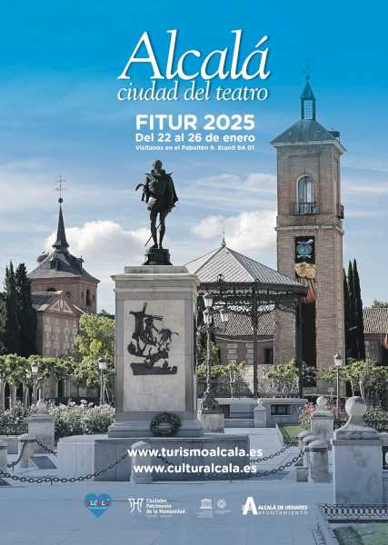 Alcalá – Alcalá de Henares se presenta en FITUR 2025 como Ciudad del Teatro