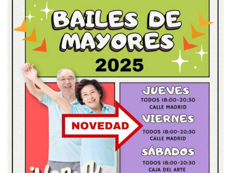 Torrejón – Continúa la nueva temporada de actividades para los mayores torrejoneros con los bailes como grandes protagonistas, que se suman…