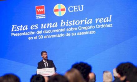 La Comunidad de Madrid recuerda a Gregorio Ordóñez en el 30º aniversario de su asesinato por la banda terrorista ETA