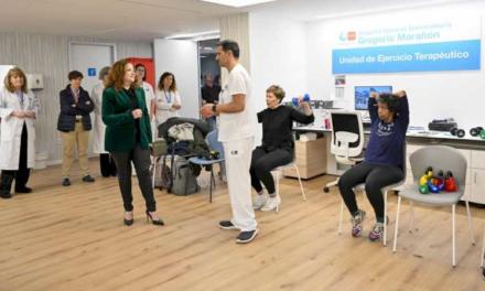 La Comunidad de Madrid aplica un innovador programa de ejercicio terapéutico para pacientes con cáncer en el Hospital público Gregorio Marañón