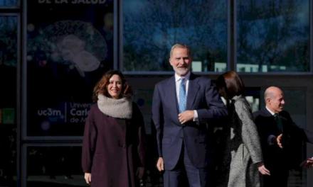 Díaz Ayuso, en la inauguración de la nueva Facultad de Ciencias de la Salud de la Universidad pública Carlos III de Madrid