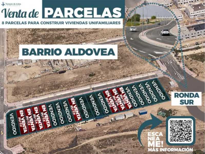 Torrejón – El Ayuntamiento de Torrejón de Ardoz pone a la venta 8 parcelas para construir viviendas unifamiliares en el nuevo barrio de Ald…