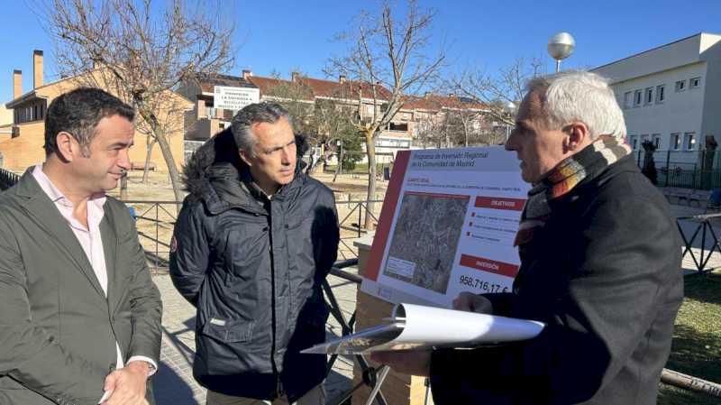 La Comunidad de Madrid invierte cerca de 16 millones de euros en infraestructuras hidráulicas de saneamiento y abastecimiento