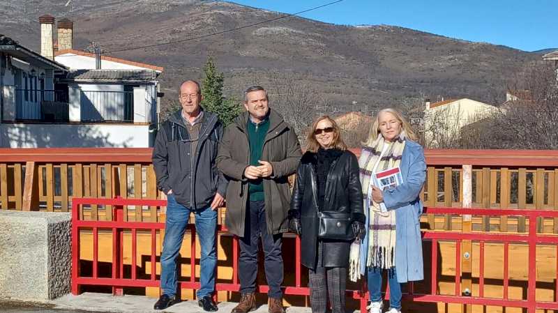 La Comunidad de Madrid abre dos nuevas pasarelas peatonales en Canencia y San Mamés para facilitar la seguridad vial de los vecinos