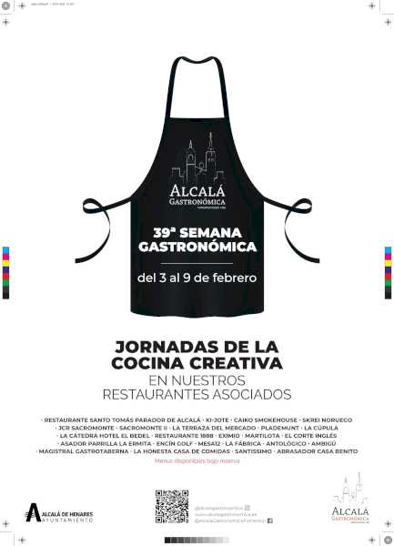 Alcalá – La 39ª Semana Gastronómica de la Cocina Creativa inaugura el calendario anual de Alcalá Gastronómica