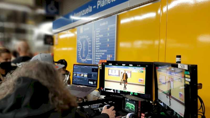 La Comunidad de Madrid transforma la red de Metro en un gran plató para el rodaje de una veintena de producciones de cine y televisión