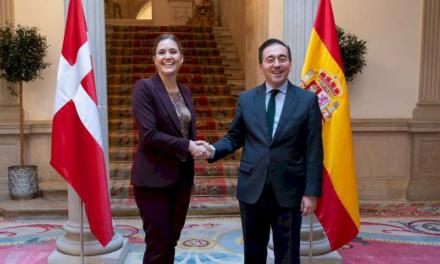 Albares analiza con la ministra danesa de Asuntos Europeos los retos de la próxima Presidencia Europea de Dinamarca