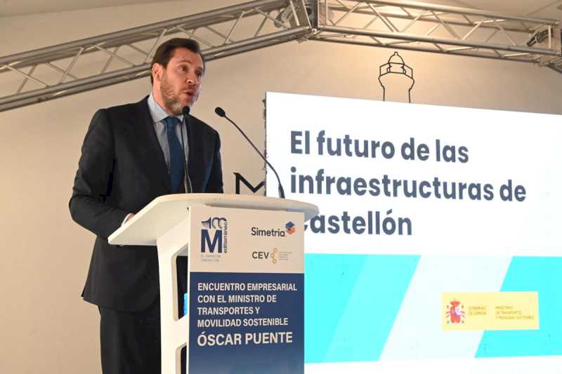 Óscar Puente anuncia que toda la Comunitat Valenciana estará unida por alta velocidad en 2027