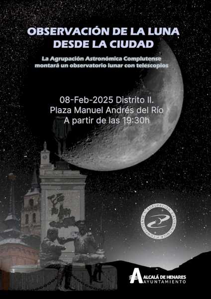 Alcalá – Este sábado 8 tendrá lugar en la Plaza Andrés Manuel del Río la primera observación astronómica