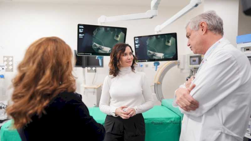 Díaz Ayuso inaugura la Unidad de Endoscopia de Digestivo del Hospital público Puerta de Hierro Majadahonda, una de las más avanzadas de Europa