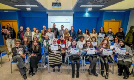 Torrejón – Entregados los diplomas a los alumnos que han superado con éxito una nueva edición de los cursos de formación que ha organizado …