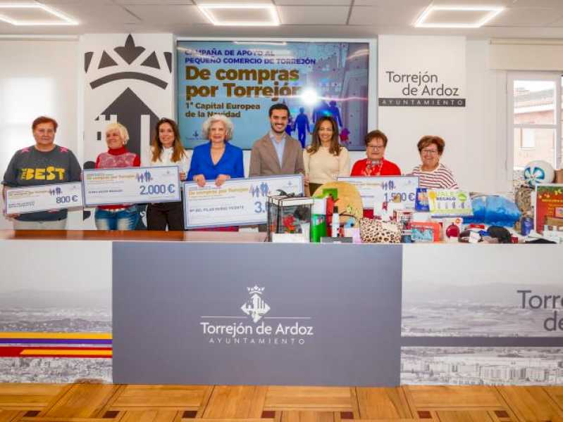 Torrejón – Comprar en el comercio local de Torrejón de Ardoz tiene premio y los ganadores del concurso “De compras por Torrejón en las Mági…