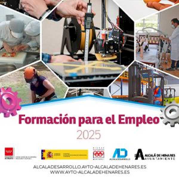 Alcalá – El Ayuntamiento de Alcalá de Henares lanza su nueva Programación de Formación para el Empleo 2025