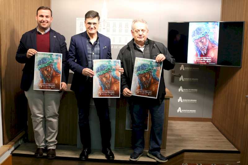 Alcalá – ‘Doctrino’, de Pedro Valero, es la obra ganadora del concurso para elegir el cartel anunciador de la Semana Santa Complutense