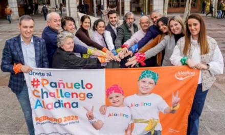 Torrejón – Torrejón de Ardoz se suma a la iniciativa del Pañuelo Challenge de la Fundación Aladina como muestra de solidaridad con los niño…