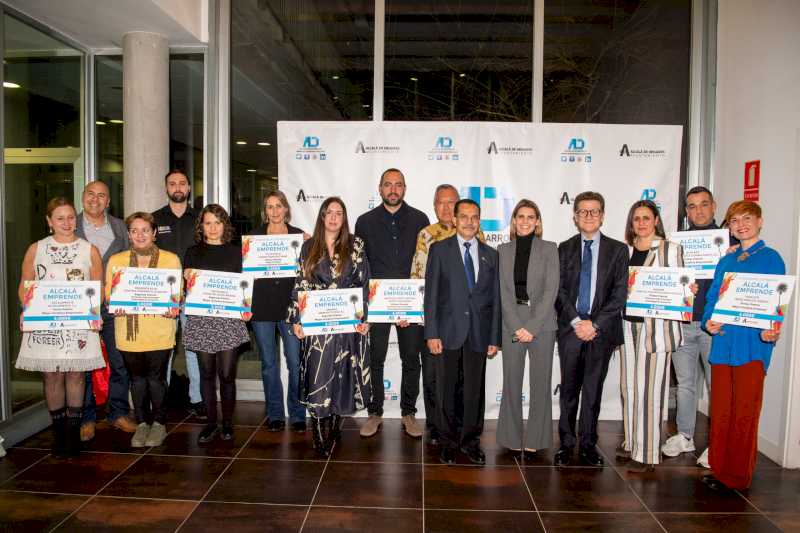 Alcalá – Entregados los Premios ‘Alcalá Emprende’ a las mejores iniciativas empresariales y comercios