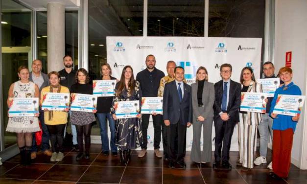 Alcalá – Entregados los Premios ‘Alcalá Emprende’ a las mejores iniciativas empresariales y comercios