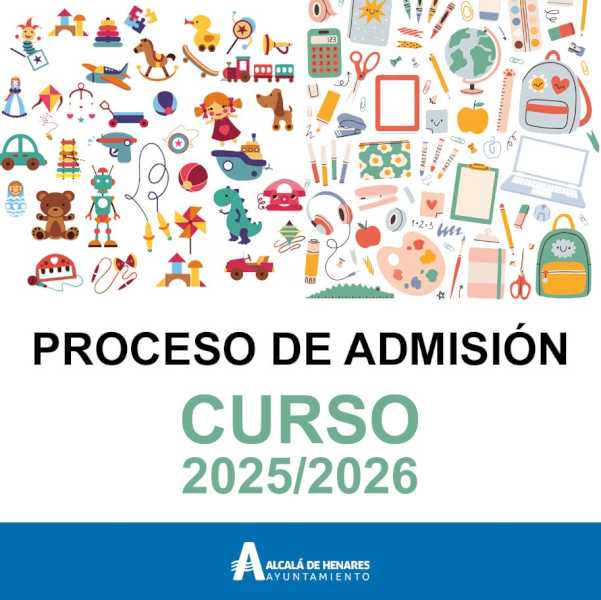 Alcalá – El proceso de admisión de alumnos para el curso 2025/2026 podrá efectuarse del 12 al 26 de marzo