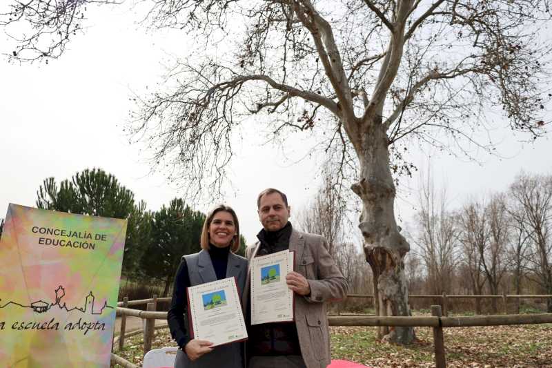 Alcalá – Los alumnos del CEIP Espartales “adoptan” el Gran Parque de Espartales