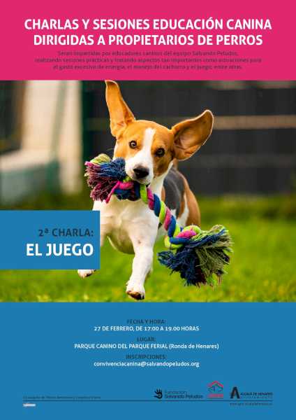 Alcalá – Continúan las charlas y sesiones de Educación Canina en Alcalá de Henares