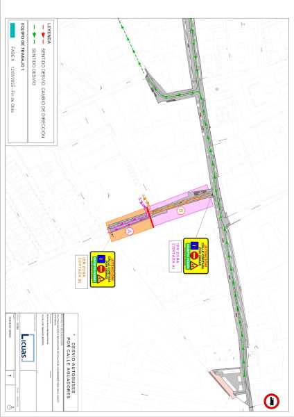 Alcalá – Policía Local Informa: Obras en la calle Santo Tomás de Aquino