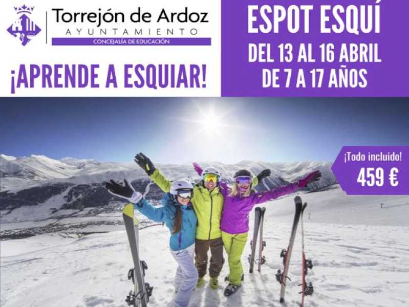 Torrejón – El Ayuntamiento de Torrejón de Ardoz oferta un viaje para aprender a esquiar en los Pirineos dirigido a escolares de 7 a 17 años…